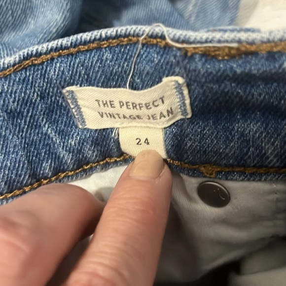 Madewell The Perfect Vintage Jean Size 24 - Picture 7 of 11